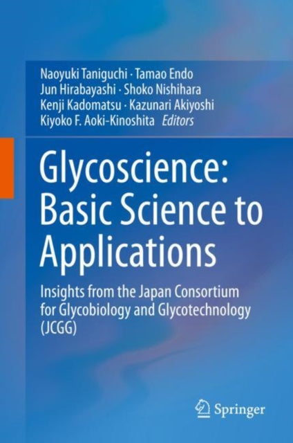 Book cover of: Glycoscience: Basic Science to Applications. By: Naoyuki Taniguchi