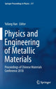 Book cover of: Physics and Engineering of Metallic Materials