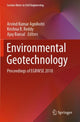 Book cover of: Environmental Geotechnology. By: Arvind Kumar Agnihotri