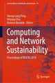 Book cover of: Computing and Network Sustainability. By: Sheng-Lung Peng
