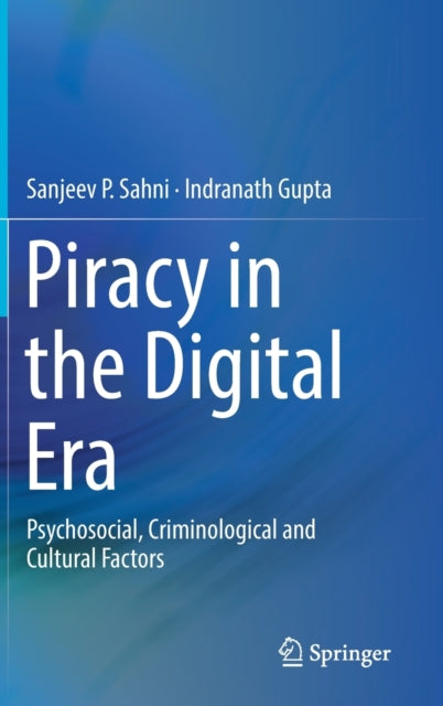 Book cover of: Piracy in the Digital Era. By: Sanjeev P. Sahni