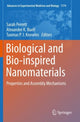Book cover of: Biological and Bio-inspired Nanomaterials. By: Sarah Perrett