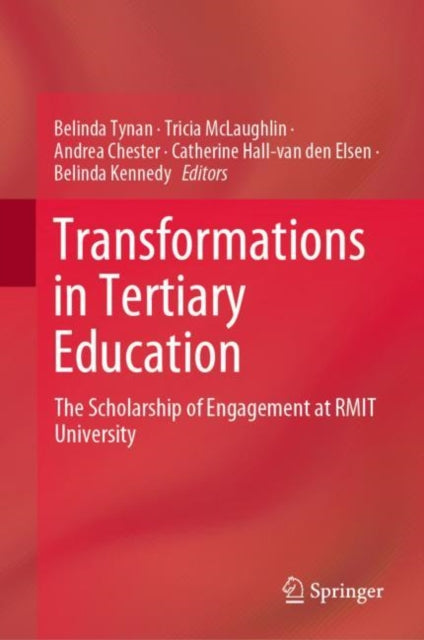 Book cover of: Transformations in Tertiary Education. By: Belinda Tynan