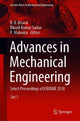 Book cover of: Advances in Mechanical Engineering. By: B. B. Biswal