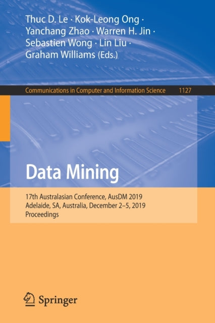Book cover of: Data Mining. By: Thuc D. Le