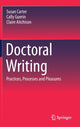 Book cover of: Doctoral Writing. By: Susan Carter