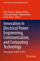 Book cover of: Innovation in Electrical Power Engineering, Communication, and Computing Technology. By: Renu Sharma