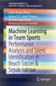 Book cover of: Machine Learning in Team Sports. By: Rabiu Muazu Musa
