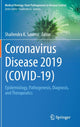 Book cover of: Coronavirus Disease 2019 (COVID-19). By: Shailendra K. Saxena