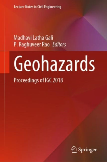 Book cover of: Geohazards. By: Madhavi Latha Gali