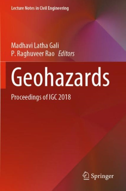Book cover of: Geohazards. By: Madhavi Latha Gali