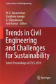 Book cover of: Trends in Civil Engineering and Challenges for Sustainability. By: M. C. Narasimhan