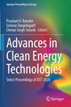 Book cover of: Advances in Clean Energy Technologies. By: Prashant V. Baredar