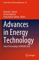 Book cover of: Advances in Energy Technology. By: Ramesh C. Bansal