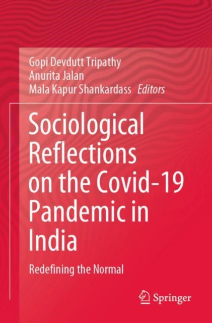 Book cover of: Sociological Reflections on the Covid-19 Pandemic in India. By: Gopi Devdutt Tripathy