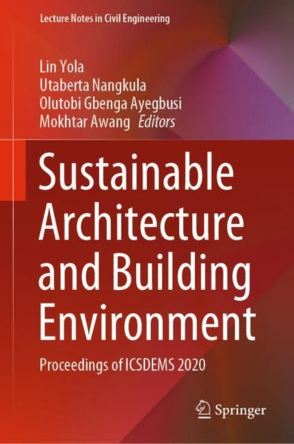 Book cover of: Sustainable Architecture and Building Environment. By: Lin Yola