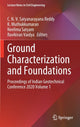 Book cover of: Ground Characterization and Foundations. By: N. V. Satyanarayana Reddy Chirla