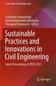 Book cover of: Sustainable Practices and Innovations in Civil Engineering. By: Sivakumar Naganathan