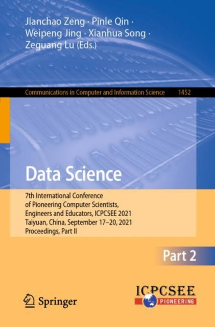 Book cover of: Data Science. By: Jianchao Zeng