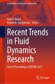 Book cover of: Recent Trends in Fluid Dynamics Research. By: Ram P. Bharti