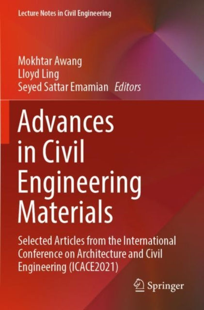 Book cover of: Advances in Civil Engineering Materials