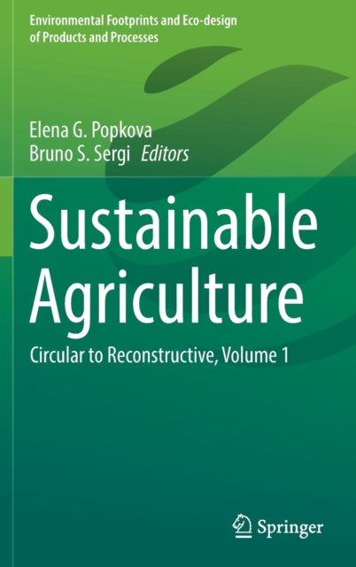 Book cover of: Sustainable Agriculture. By: Elena G. Popkova