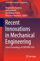 Book cover of: Recent Innovations in Mechanical Engineering. By: Meghanshu Vashista