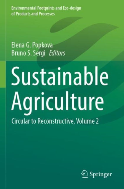 Book cover of: Sustainable Agriculture. By: Elena G. Popkova