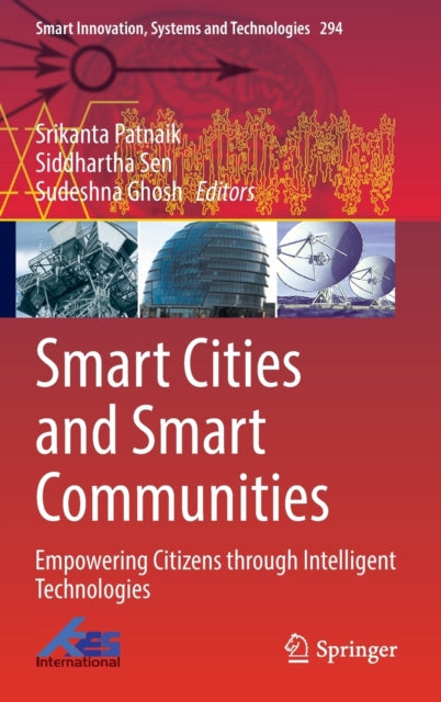 Book cover of: Smart Cities and Smart Communities. By: Srikanta Patnaik