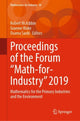 Book cover of: Proceedings of the Forum "Math-for-Industry" 2019. By: Robert McKibbin