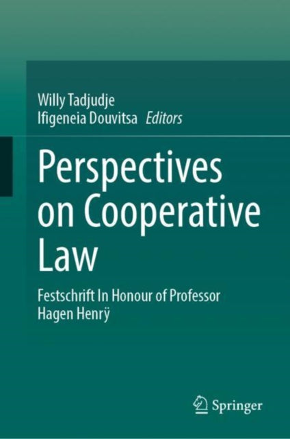 Book cover of: Perspectives on Cooperative Law. By: Willy Tadjudje