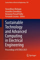Book cover of: Sustainable Technology and Advanced Computing in Electrical Engineering. By: Vasundhara Mahajan