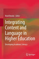 Book cover of: Integrating Content and Language in Higher Education. By: Mark Brooke