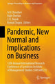 Book cover of: Pandemic, New Normal and Implications on Business. By: Arti Chandani