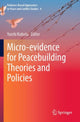 Book cover of: Micro-evidence for Peacebuilding Theories and Policies. By: Yuichi Kubota