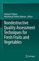 Book cover of: Nondestructive Quality Assessment Techniques for Fresh Fruits and Vegetables. By: Pankaj B. Pathare