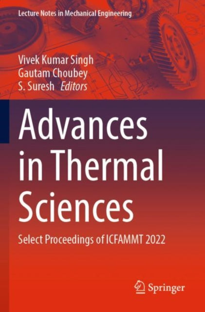 Book cover of: Advances in Thermal Sciences. By: Vivek Kumar Singh