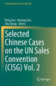 Book cover of: Selected Chinese Cases on the UN Sales Convention (CISG) Vol. 2