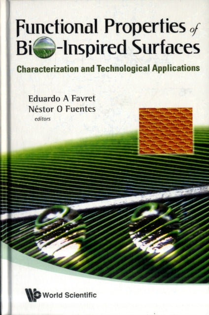 Book cover of: Functional Properties Of Bio-inspired Surfaces: Characterization And Technological Applications. By: MyiLibrary