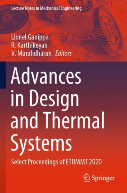 Book cover of: Advances in Design and Thermal Systems. By: Lionel Ganippa