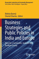 Book cover of: Business Strategies and Public Policies in India and Europe. By: Bidisha Banerji