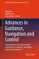 Book cover of: Advances in Guidance, Navigation and Control