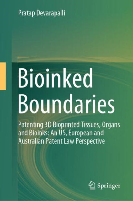 Book cover of: Bioinked Boundaries. By: Pratap Devarapalli