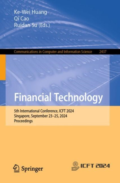 Book cover of: Financial Technology. By: Ke-Wei Huang