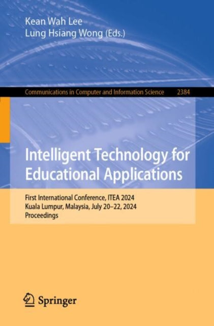 Book cover of: Intelligent Technology for Educational Applications