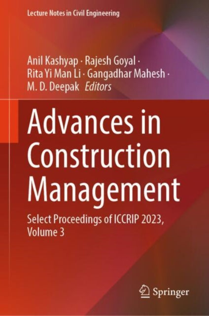 Book cover of: Advances in Construction Management