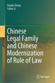Book cover of: Chinese Legal Family and Chinese Modernization of Rule of Law
