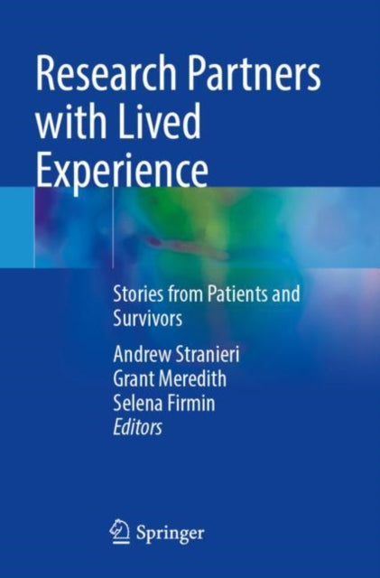 Book cover of: Research Partners with Lived Experience