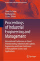 Book cover of: Proceedings of Industrial Engineering and Management. By: Chen-Fu Chien