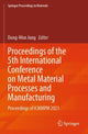 Book cover of: Proceedings of the 5th International Conference on Metal Material Processes and Manufacturing
